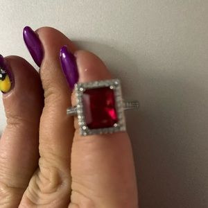 Razzberry colored stone